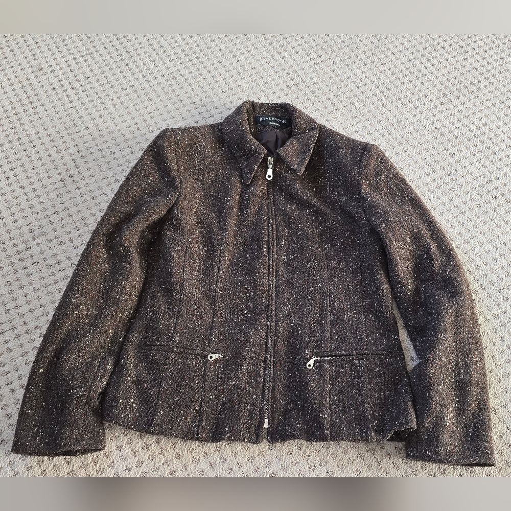 Braebrook wool blend jacket